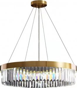 Lampa wisząca Copel Kryształowa lampa wisząca CGLUXIT60 LED 38W glamour złota 1
