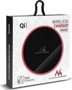 Ładowarka Maclean Ładowarka bezprzewodowa indukcyjna Qi biurkowa Maclean  MCE250 B , Fast Charge, czarna 3