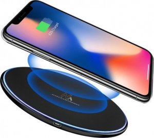 Ładowarka Maclean Ładowarka bezprzewodowa indukcyjna Qi biurkowa Maclean  MCE250 B , Fast Charge, czarna 5