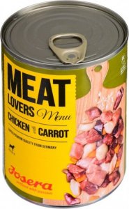 Josera Meatlovers Menu Kurczak z marchewką karma mokra dla psów 400g 2