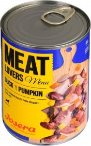 Josera Meatlovers Menu Kaczka z dynią karma mokra dla psów 400g 2
