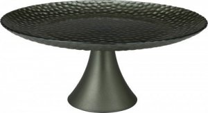 Koopman Patera na nóżce granatowa ozdobna 28 cm 1