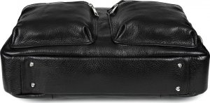 Torba Beltimore Beltimore torba męska skórzana Duża czarna laptop J15 6