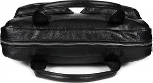 Torba Beltimore Beltimore torba męska skórzana Duża czarna laptop J15 8