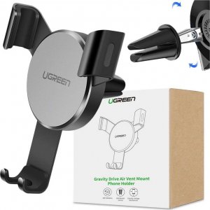 Ugreen Uchwyt samochodowy grawitacyjny Holder do auta UGREEN do telefonu do kratki Czarny 2