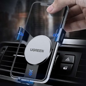 Ugreen Uchwyt samochodowy grawitacyjny Holder do auta UGREEN do telefonu do kratki Czarny 8