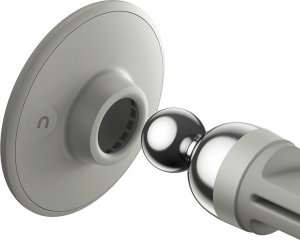 Baseus Baseus C01 samochodowy uchwyt magnetyczny do smartfona na kratkę wentylacyjną szary (SUCC000102) 7