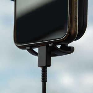 4kom.pl Uchwyt samochodowy Uniwersalny Holder do auta na telefon szybę/ deskę Black 6