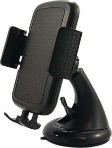 4kom.pl Uchwyt samochodowy Uniwersalny Holder do auta na telefon szybę/ deskę Black 8