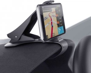 4kom.pl Uchwyt samochodowy klips krokodyl na telefon na deskę kokpit z klipsem 3