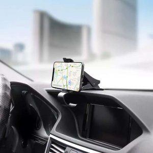 4kom.pl Uchwyt samochodowy klips krokodyl na telefon na deskę kokpit z klipsem 4