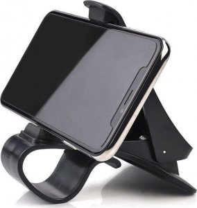 4kom.pl Uchwyt samochodowy klips krokodyl na telefon na deskę kokpit z klipsem 5