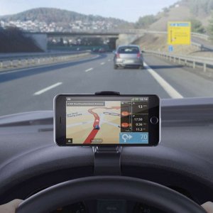 4kom.pl Uchwyt samochodowy klips krokodyl na telefon na deskę kokpit z klipsem 8