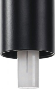 Lampa wisząca King Home Wisząca lampa salonowa Flusso line metalowe tuby czarne 6