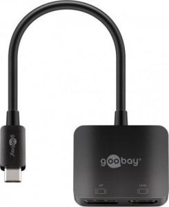 Adapter USB Goobay Adapter z USB-C na DisplayPort i HDMI 1