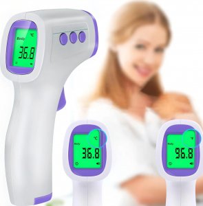 Termometr Retoo bezdotykowy na podczerwień lekarski 3G 1