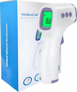 Termometr Retoo bezdotykowy na podczerwień lekarski 3G 3