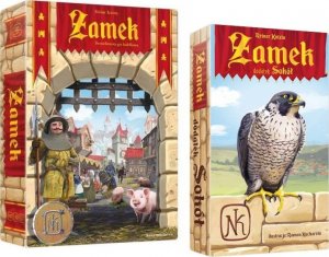 Nasza Księgarnia Gra planszowa Carcassone Zamek + Sokół 1