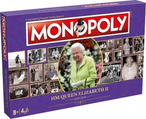 Winning Moves Gra planszowa Monopoly: Queen Elizabeth II 1