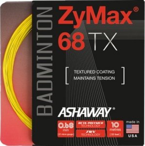 Ashaway Naciąg do badmintona ZyMax 68 TX - set ASHAWAY Biały 1