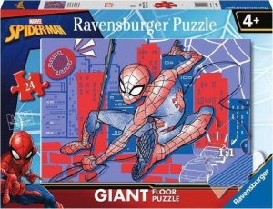 Ravensburger Puzzle 24el podłogowe Spiderman Giant 030880 Ravensburger 1
