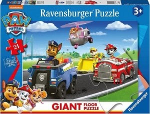Ravensburger Puzzle 24el podłogowe PAW PATROL Psi Patrol Giant 030897 Ravensburger 1