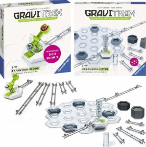 Ravensburger Gravitrax zestaw uzupełniający Winda 260751 kulki, zestaw uzupełniający Kaskada 1