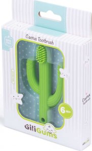 Dumel Silikonowa szczoteczka do zębów i gryzak ortodontyczny dla dzieci BPA Free - Zestaw 3