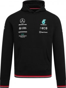 Mercedes AMG Petronas F1 Team Bluza męska Hoodie Team Black Mercedes AMG F1 2022 XL 1