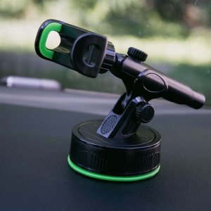 4kom.pl Uchwyt samochodowy Holder do auta uniwersalny teleskopowy na kokpit deskę szybę Czarny 11