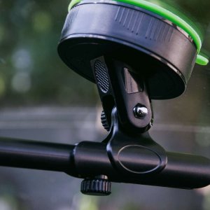 4kom.pl Uchwyt samochodowy Holder do auta uniwersalny teleskopowy na kokpit deskę szybę Czarny 5