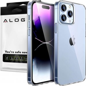 Alogy Alogy Etui na telefon silikonowa obudowa Silicone case do Apple iPhone 14 Pro Przezroczyste uniwersalny 1