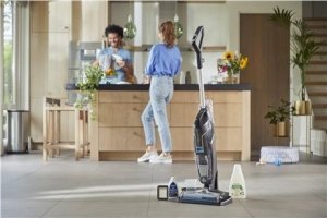 Odkurzacz ręczny Bissell Bissell Vacuum Cleaner CrossWave C6 Cordless Select Cordless operating, Handstick, Washing function, 36 V, Operating time (max) 25 min, Black/Titanium/Blue, Warranty 24 month(s) 7