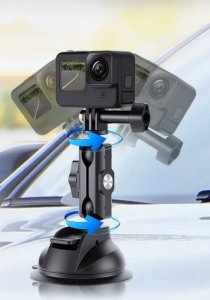 Telesin Przyssawka Uchwyt Na Szybę Do Gopro Hero 11 10 9 8 / Te-suc-011 5