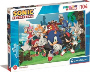 Clementoni Puzzle 104 Super Color Sonic 1