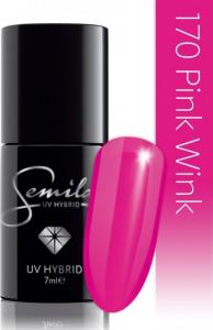 Semilac Lakier hybrydowy 7 ml Pink Wink 170 4