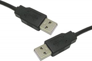Kabel USB Digitus USB-A - USB-A 1 m Czarny (AK 670-1) 1