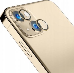 3MK Szkło hybrydowe na obiektyw aparatu 3MK Lens Protection Pro Apple iPhone 14 Plus złoty/gold 2