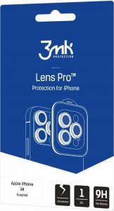 3MK Szkło hybrydowe na obiektyw aparatu 3MK Lens Protection Pro Apple iPhone 14 grafitowy/graphite 4