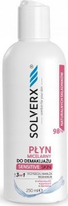 Solverx Sensitive Skin płyn micelarny do demakijażu twarzy 250 ml 1