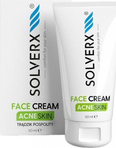 Solverx Skin krem do twarzy do skóry trądzikowej i tłustej 50ml 1