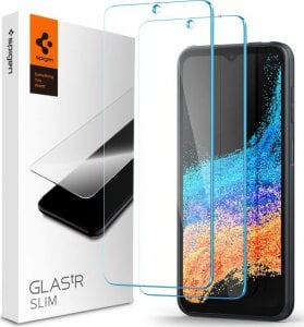 Spigen Szkło hartowane Spigen GLAS.tR Slim Samsung Galaxy Xcover 6 Pro [2 PACK] 1