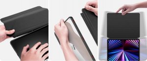 Etui na tablet Dux Ducis Dux Ducis Magi etui do iPad Pro 11'' 2021 / 2020 / 2018 / iPad Air (4. generacji) pokrowiec smart cover z podstawką i schowkiem na Apple Pencil czarny 18