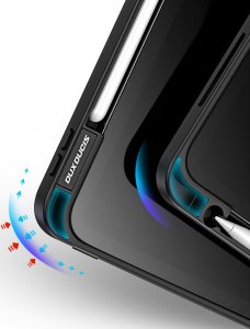 Etui na tablet Dux Ducis Dux Ducis Magi etui do iPad Pro 11'' 2021 / 2020 / 2018 / iPad Air (4. generacji) pokrowiec smart cover z podstawką i schowkiem na Apple Pencil czarny 10