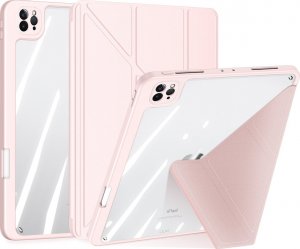 Etui na tablet Dux Ducis Dux Ducis Magi etui do iPad Pro 11'' 2021 / 2020 / 2018 / iPad Air (4. generacji) pokrowiec smart cover z podstawką i schowkiem na Apple Pencil różowy 1