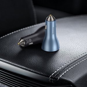 Ładowarka Baseus Golden Contactor Pro Jednoczęściowa 1x USB-A 2x USB-C 3 A  (6932172612825) 7