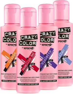 Crazy Color Toner do włosów 100 ml Lilac 1