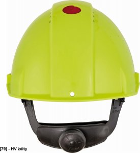 3M G3000 - hełm przemysłowy - HV żółty. 8