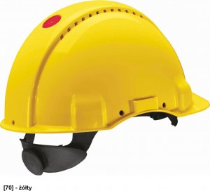 3M G3000 - hełm przemysłowy - czerwony. 11