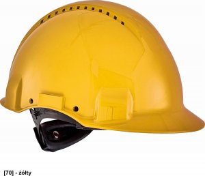 3M G3000 - hełm przemysłowy - czerwony. 9